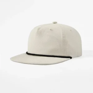 5 Panel Cotton Unstructured Rope Snapback Hat