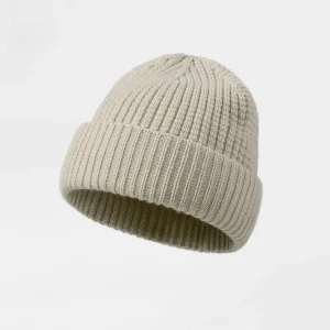 Wool Waffle Knit Beanie