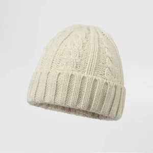 Cable Knit Cuffed Beanie