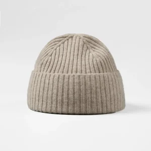 Cuffed Wool Seamless Beanie