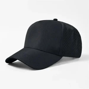 Large 5 Panel Perforated Snapback Golf Hat
