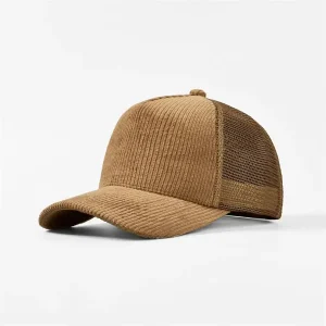 5 Panel Corduroy Trucker Hat