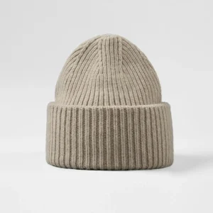 High Cuffed Wool Beanie