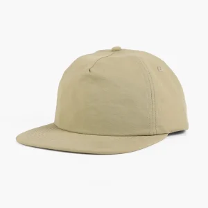 Unstructured Nylon Snapback Camper Cap