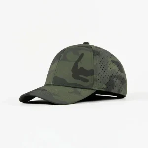 Perforated Snapback Hat
