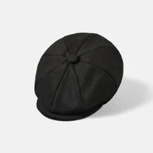 Classic Plaid Newsboy Cap