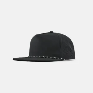 Flat Bill Perforated Rope Snapback Hat